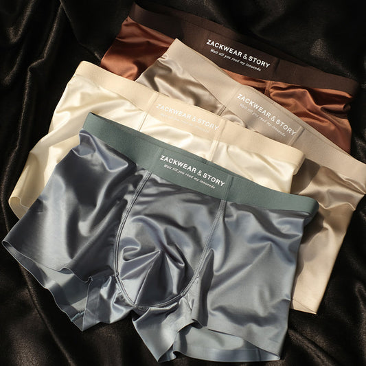 Luxury Ice Silk Boxers