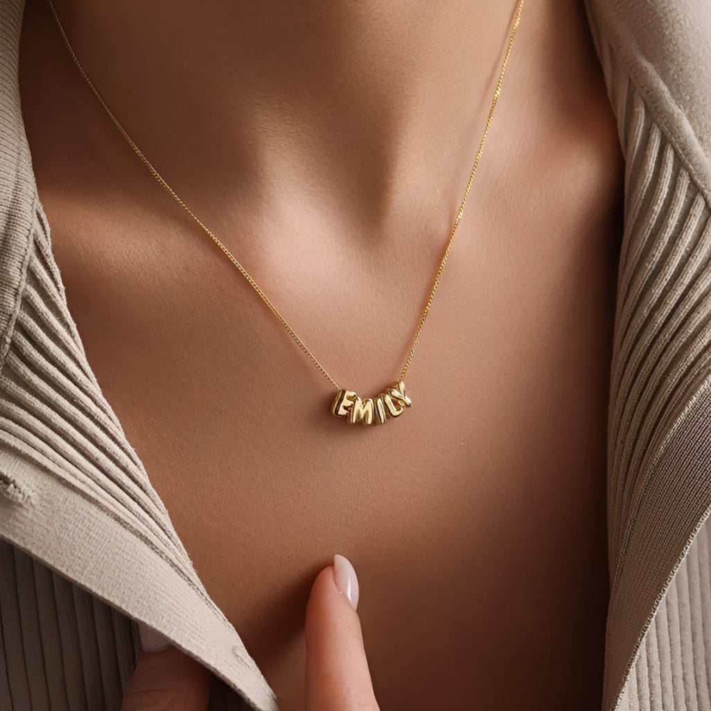 Name Bubble Necklace